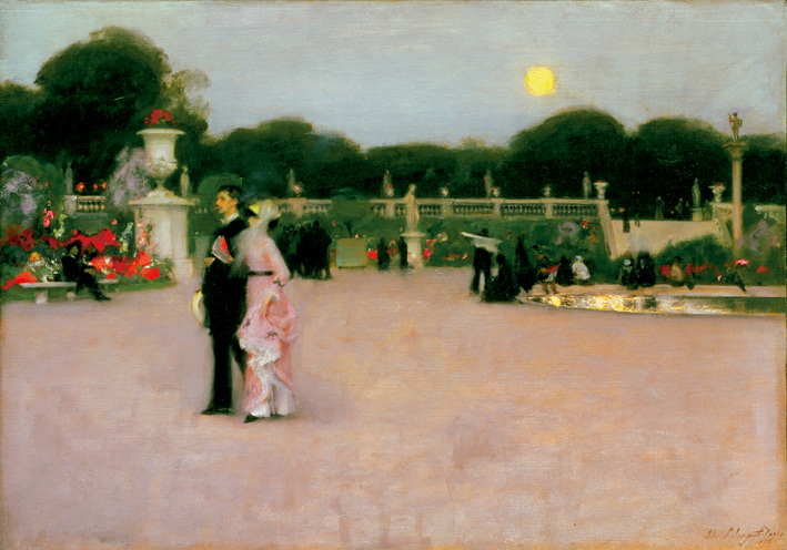  约翰·辛格·萨金特John Singer Sargent —— 卢森堡花园